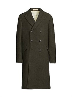 Двубортное кашемировое пальто Massimo Alba с косыми карманами, Италия 11022142