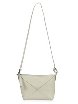 Loewe Кожаная сумка через плечо Puzzle Fold с уникальным дизайном и регулируемым ремнем 11008942