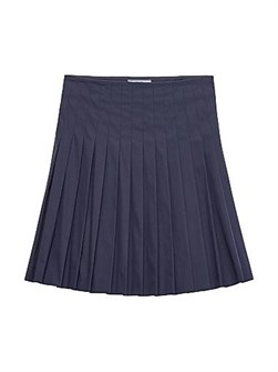 Prada Pleated Poplin Mini Skirt 11009864
