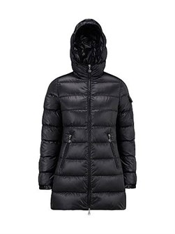 Куртка-пуховик с капюшоном от Moncler Glements из материала Longue Saison с утеплителем 11030098