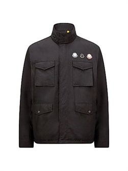 Moncler Genius Утеплённая куртка с макси логотипом и регулируемым воротником Moncler x Mercedes-Benz by NIGO Orus 11010413