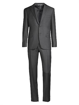 Классический двухкомпонентный пиджак Regular Fit Canali с приталенным кроем, Италия 11017660