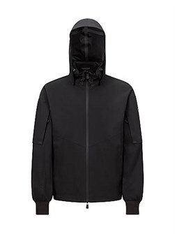 Спортивная куртка Moncler Grenoble Tesso Shell с водоотталкивающей молнией и регулируемым капюшоном 11014483