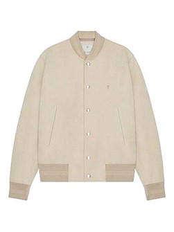 Молодежная кожаная куртка Givenchy Varsity из фактурного нубука с металлическим элементом 4G, 100% телячья кожа, Италия 11008823
