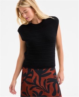 Молодежный жилет с текстурной вязкой от On 34th, эксклюзивно в Macy',s, 65% хлопок, 35% нейлон 11027595