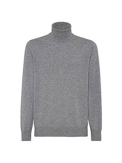Кашемировый свитер с высоким воротником Brunello Cucinelli, 100% кашемир, Италия 11015631