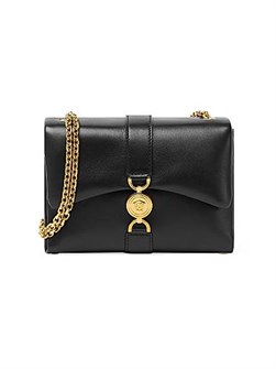 Versace Сумка Kleio Medusa 95 из кожи с цепочным ремешком, размер 22х10х16 см, кожаная подкладка, сделано в Италии 11009985