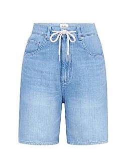 Dl1961 Джинсовые шорты Taylor Aura с высокой талией, 69% хлопок, 31% TENCEL™, шаговый шов 7 дюймов 11015050