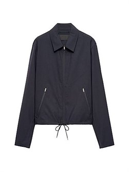 Прямая стёганая куртка из флисовой шерсти Prada с карманами на молнии 11013728