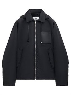 Куртка Loewe из нейлоновой смеси с капюшоном, нагрудным накладным карманом и боковыми карманами 11024509