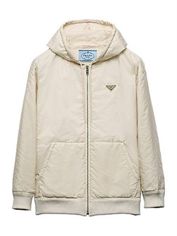 Prada Lightweight Hooded Nylon Blouson Jacket 11020715