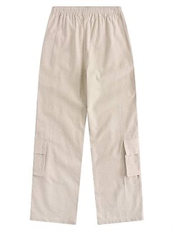 Krost Мужские широкие карго-брюки Breezy Canvas с эластичным поясом, 100% хлопок, 215 г/м? 11015864