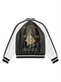 Молодежная кожаная куртка Varsity с вышивкой люстры и змеи, Givenchy, Италия 11027108