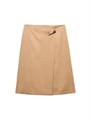 Prada Camel Hair Midi Skirt 11023626