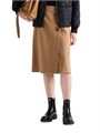 Prada Camel Hair Midi Skirt 11023626