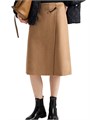 Prada Camel Hair Midi Skirt 11023626