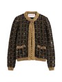 Valentino Garavani Mohair and Sequin Knit Jacket 11029121