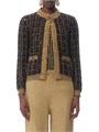 Valentino Garavani Mohair and Sequin Knit Jacket 11029121