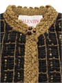 Valentino Garavani Mohair and Sequin Knit Jacket 11029121