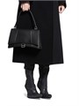 Balenciaga Сумка Hourglass с верхней ручкой из гладкой телячьей кожи, размером 30 х 17 х 10 см, с регулируемым ремнем 11008771