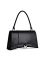 Balenciaga Сумка Hourglass с верхней ручкой из гладкой телячьей кожи, размером 30 х 17 х 10 см, с регулируемым ремнем 11008771