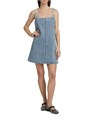 Мини-платье Jayde из хлопкового денима с отделкой и квадратным вырезом от Rag &amp, Bone 10042256