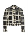 Valentino Garavani Caban in Macro Check Tweed 11025524