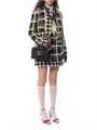Valentino Garavani Caban in Macro Check Tweed 11025524