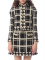 Valentino Garavani Caban in Macro Check Tweed 11025524