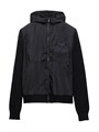 Кардиган Prada с капюшоном и логотипом, из 30% кашемира и 70% шерсти 11025735