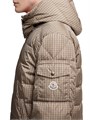 Двусторонний пуховик от Moncler Jonage с капюшоном и карманами на молнии, наполненный пухом 11016348
