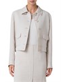 Akris Peer Linen Button-Front Jacket 11019637