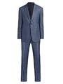 Костюм из шерсти с тусклым клетчатым узором от Giorgio Armani, Италия 11030164