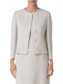 Akris Tina Twisted Linen Jacket 11027522
