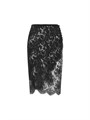 Saint Laurent Wrap Pencil Skirt in Lace 11017971
