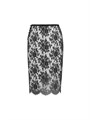 Saint Laurent Wrap Pencil Skirt in Lace 11017971
