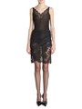 Saint Laurent Wrap Pencil Skirt in Lace 11017971
