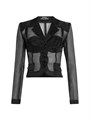 Dolce &amp, Gabbana Marquisette Sheer Single-Breasted Jacket 11030564