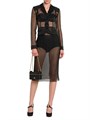 Dolce &amp, Gabbana Marquisette Sheer Single-Breasted Jacket 11030564