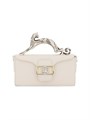 Lanvin Сумка Nano Pencil Cat из натуральной кожи с фигурной ручкой, 19x9x6 см, съемным ремешком 11012378