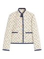 Valentino Garavani Padded Caban with Cherryfic Print Jacquard 11015549