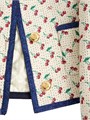 Valentino Garavani Padded Caban with Cherryfic Print Jacquard 11015549