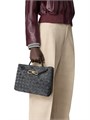 Bottega Veneta Сумка из замши Small Andiamo с верхней ручкой, 25 см x 20 см x 10 см, с регулируемым плечевым ремнем 11020028