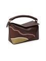 Loewe Сумка Puzzle Edge Landscape из кожи с ручкой и съемным ремнем, 24 x 16,4 x 10,4 см 11013639