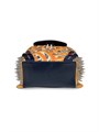 Christian Louboutin Стильный тканевый рюкзак с покрытием и шипами, 35 см x 16 см x 44 см, производство Италия 11015497
