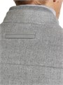 Жилет Zegna Oasi Cashmere Elements с утиными и перьевыми вставками, водоотталкивающий, 100% кашемир, произведено в Италии 11021426