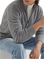 Кардиган Brunello Cucinelli из 100% кашемира с молнией, Италия 11016269