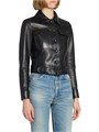 Saint Laurent Cropped Jacket in Lambskin 11029252