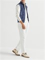 Brunello Cucinelli Двухсторонний жилет из замши с хлопковыми трикотажными вставками и итальянским качеством 11029939