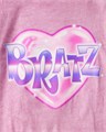 Carter',s Футболка с коротким рукавом для девочек Bratz - розовая, стильный графический дизайн, универсальная для любого сезона 11070002
